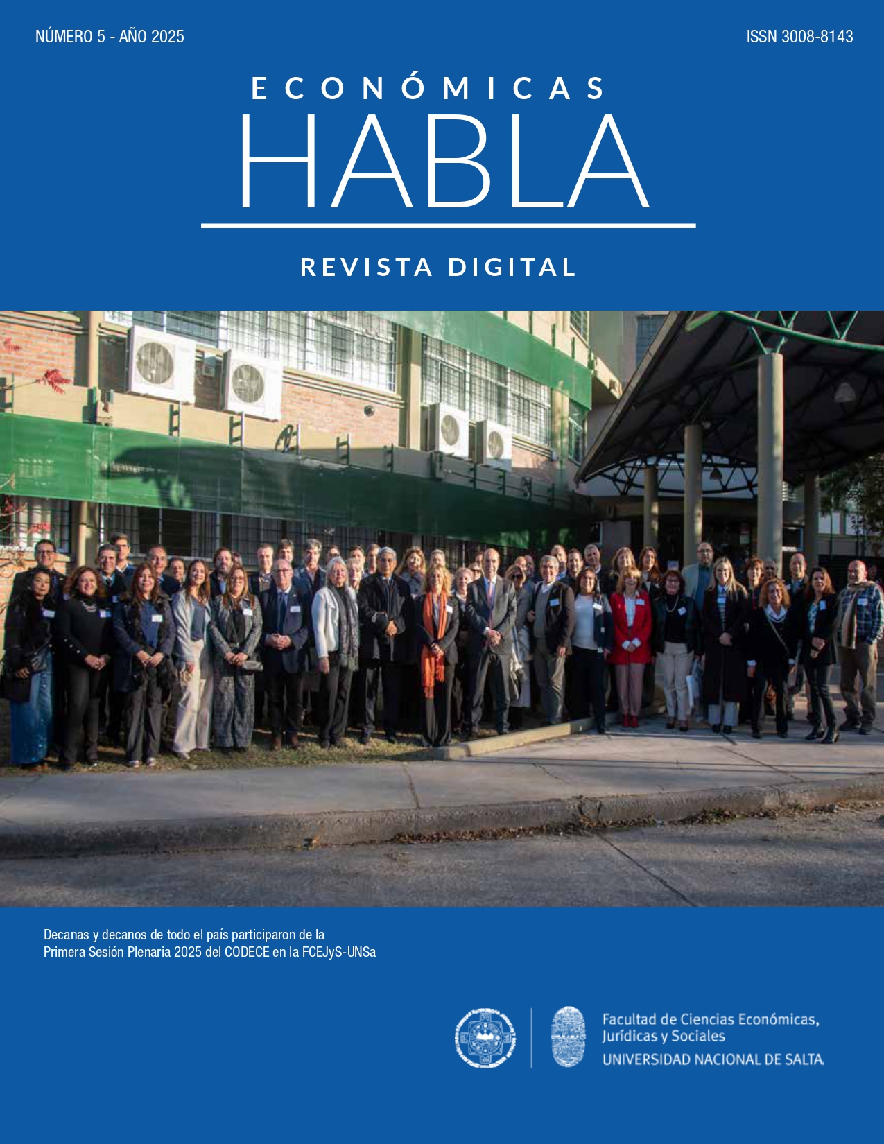 					Ver Núm. 5 (2025): Económicas Habla
				