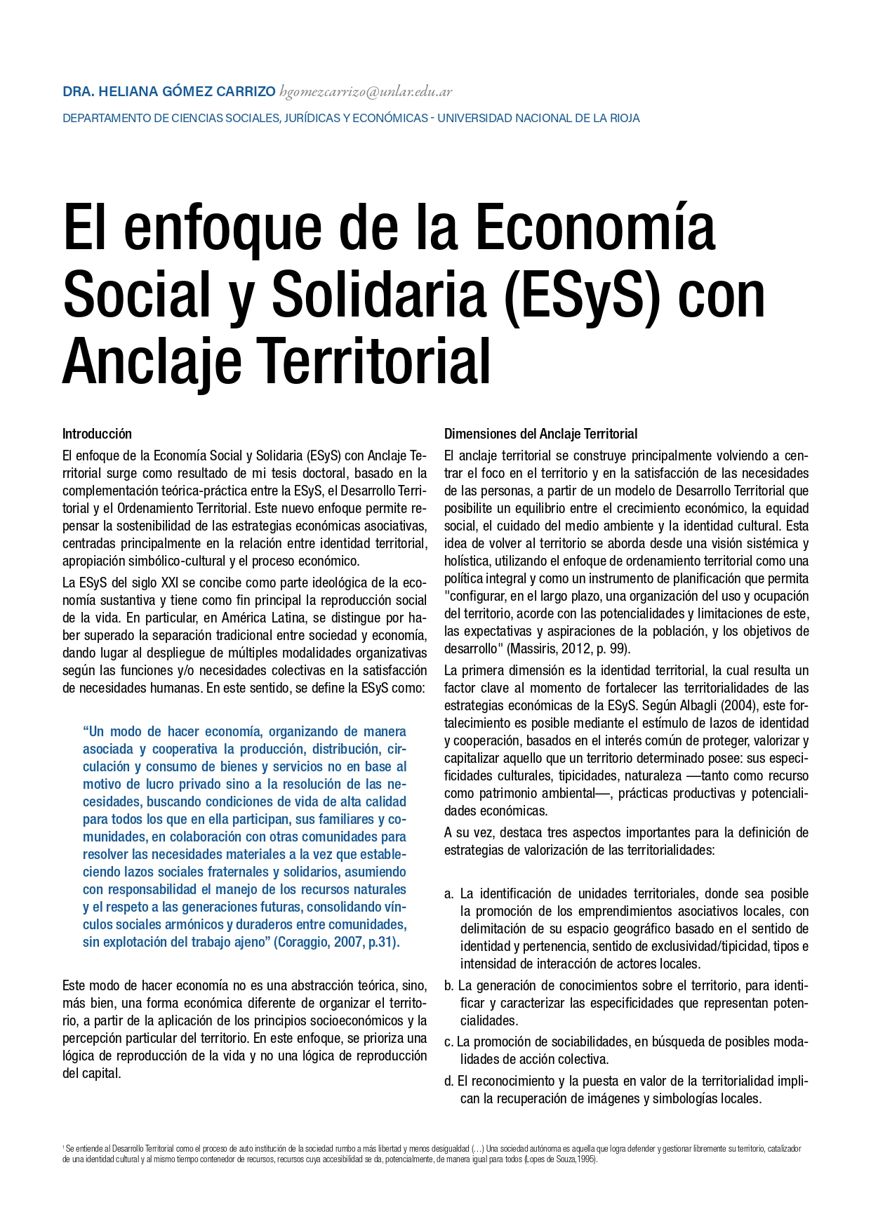economia